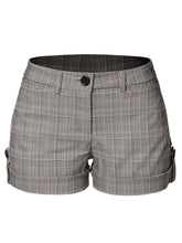 Load image into Gallery viewer, Alisha&#39;s Plaid Office Formal Shorts