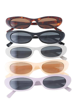 Modern Day Oval Sunglasses