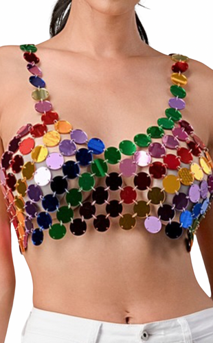 Rainbow Desire Crop Top