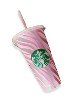 Load image into Gallery viewer, Animal Print Starbucks Cups