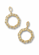 Load image into Gallery viewer, “Link Up” Chain Hoop Earrings