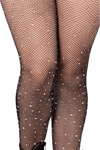 Sparkle Fishnet Tights